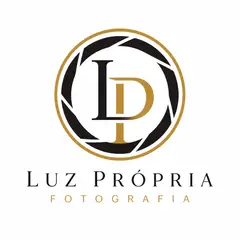 Logo monograma com as iniciais: Fotografia