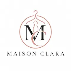 Logo monograma com as iniciais: Moda feminina