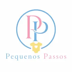 Logo monograma com as iniciais: Moda infantil