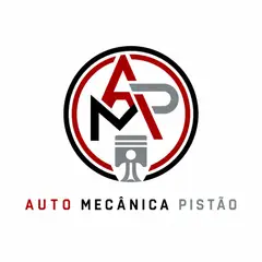 Logo monograma com as iniciais: Oficina mecânica