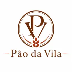 Logo monograma com as iniciais: Padaria