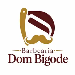 Logo espaço negativo: Barbearia