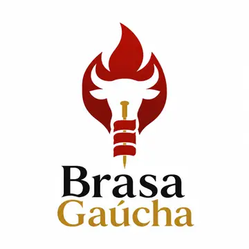 Logo espaço negativo: Churrascaria