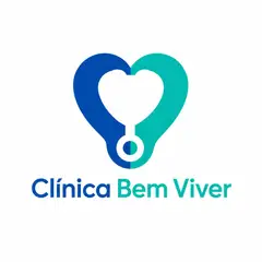 Logo espaço negativo: Clínica médica