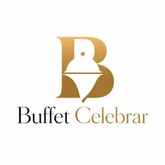 Logo espaço negativo: Buffet e eventos