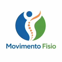 Logo espaço negativo: Fisioterapia