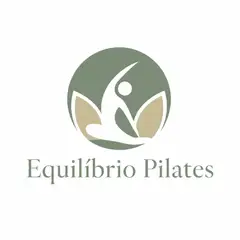 Logo espaço negativo: Pilates e yoga
