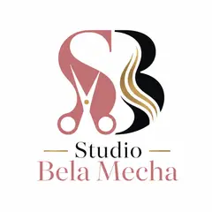 Logo espaço negativo: Salão de beleza