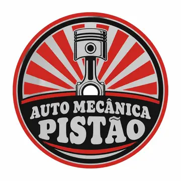 Logo selo retrô anos 70: Oficina mecânica