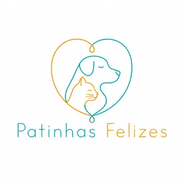 Logo traço fino (line art): Pet shop