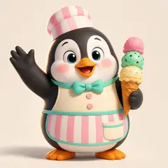 Mascote 3D: Picolé (Sorveteria)