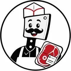 Mascote em vetor pra logo e ícone: Seu Zé (Açougue)