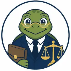 Mascote em vetor pra logo e ícone: Doutora Tartaruga (Advocacia)