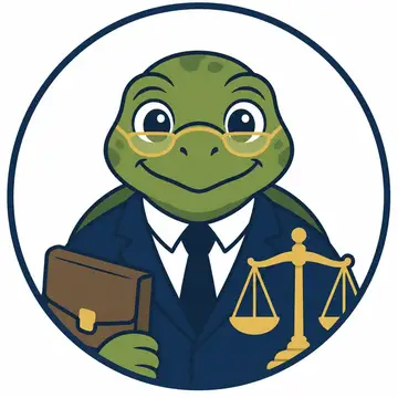 Mascote em vetor pra logo e ícone: Doutora Tartaruga (Advocacia)