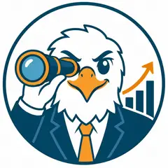 Mascote em vetor pra logo e ícone: Visão (Consultoria)