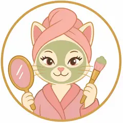 Mascote em vetor pra logo e ícone: Mimi (Estética)