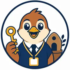 Mascote em vetor pra logo e ícone: Barrinho (Imobiliária)
