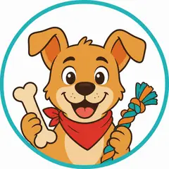 Mascote em vetor pra logo e ícone: Caramelo (Pet shop)