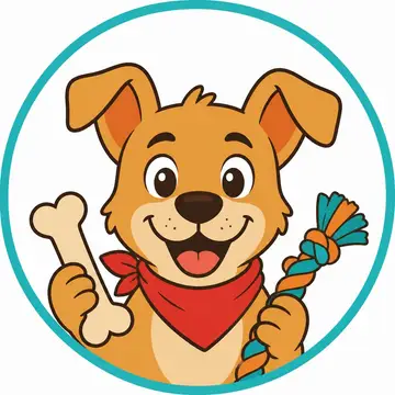 Mascote em vetor pra logo e ícone: Caramelo (Pet shop)