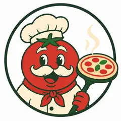 Mascote em vetor pra logo e ícone: Nonno (Pizzaria)