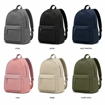 Shopee · variações de cor: Bolsa e mochila
