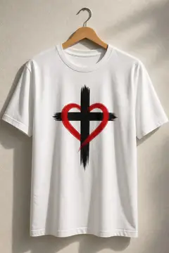 Mockup da estampa na camiseta
