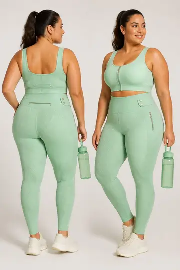 Conjunto fitness: costas e 3/4 (caimento)