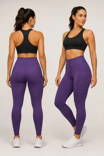 Legging: costas e 3/4 (caimento)