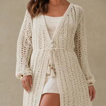 Moda praia (maiô e saída de praia): close do tecido vestido