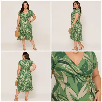 Moda plus size: 4 poses numa imagem