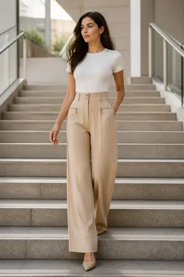 Calça (jeans ou alfaiataria): lifestyle na rua