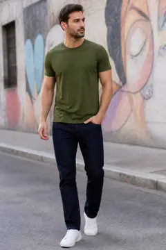 Camiseta: lifestyle na rua