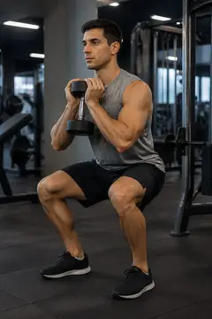 Regata e camiseta dry fit: em ação no treino