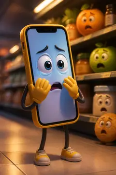 Vídeo novela dramática: celular