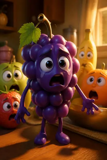Vídeo novela dramática: cacho de uvas