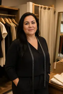 Retrato do profissional — Moda & loja de roupas