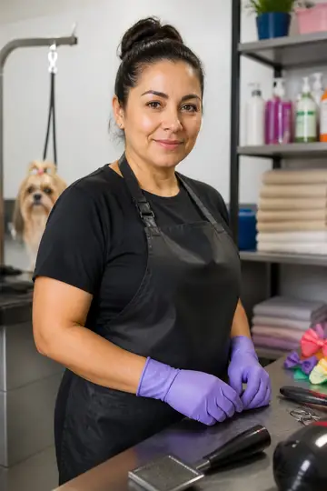 Retrato do profissional — Pet shop & banho e tosa