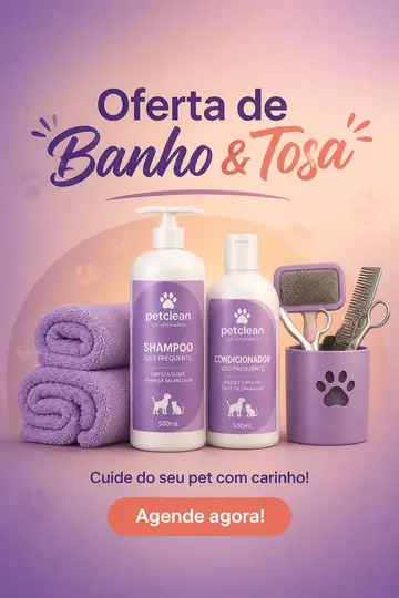 Story de oferta (9:16) — Pet shop & banho e tosa