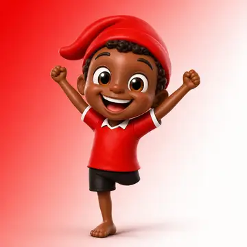 Mascote 3D: Colorado do Saci