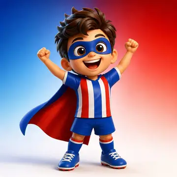 Mascote 3D: Tricolor Baiano