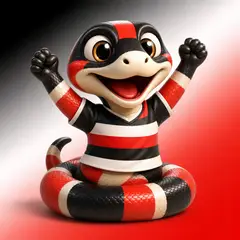 Mascote 3D: Tricolor da Coral