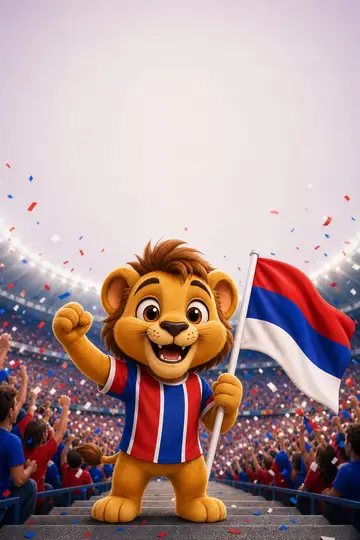 Arte "Dia de jogo" pro status: Leãozinho Tricolor