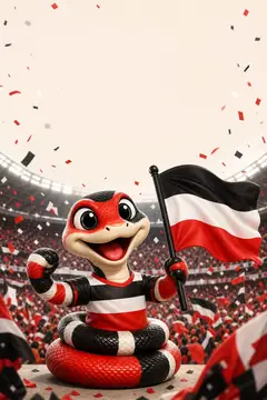 Arte "Dia de jogo" pro status: Tricolor da Coral