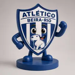 Escudo como boneco 3D de vinil (anexe o escudo do seu time)