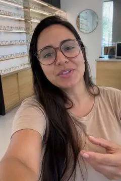 Vídeo UGC de cliente — Ótica