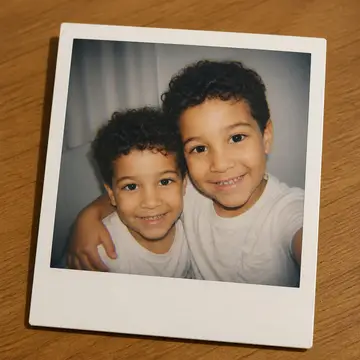 Polaroid com o meu eu do passado