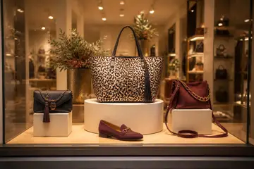 Vitrine organizada (loja)