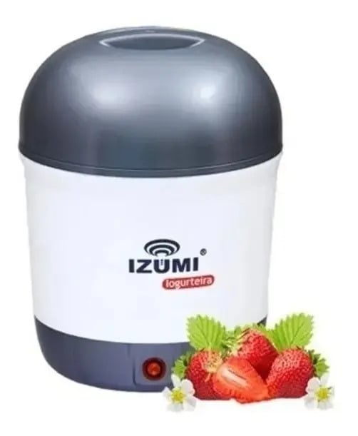 Iogurteira Elétrica Izumi 1 Litro Cor Cinza — Eletros de cozinha