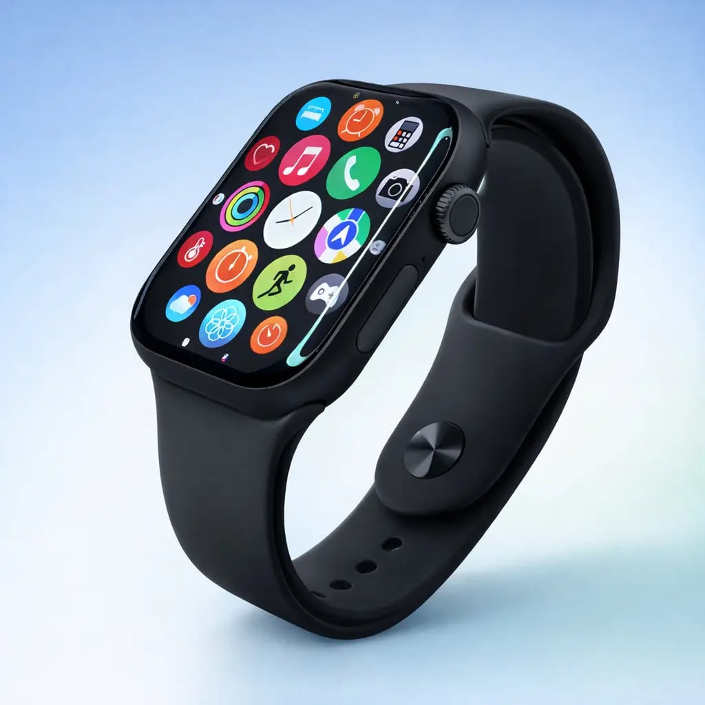 Smartwatch S10 Série 10 Relógio Digital Masculino Feminino Resistente A Agua Caixa preto Com 1 Pulseiras Smartwatch Completo Compatível Android E Ios Monitor At — Smartwatches e Acessórios