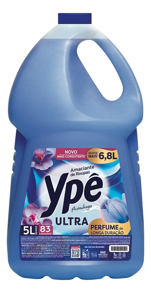 Amaciante Ypê Tradicional Aconchego Ultra 5L — Cuidado da Casa e Lavanderia